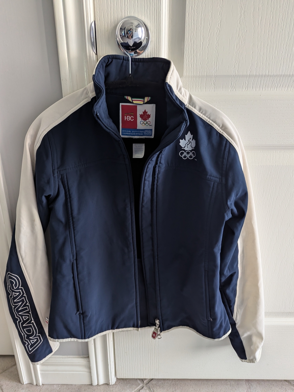 HBC Canada Olympic Navy & White Utility Jacket